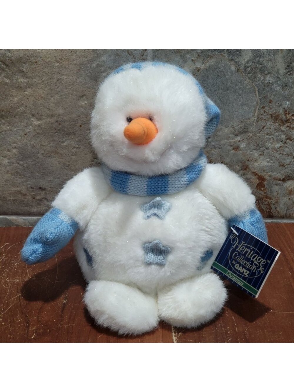 Vintage Ganz Heritage Collection Christmas North Snowman Plush